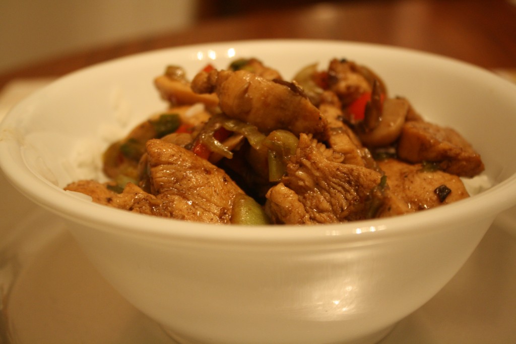 Spicy Asian Chicken & Bok Choy