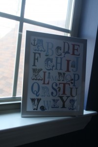 Thank you Jenn for getting LB this for a shower gift!  It sits perfectly in the window sill of his library nook!