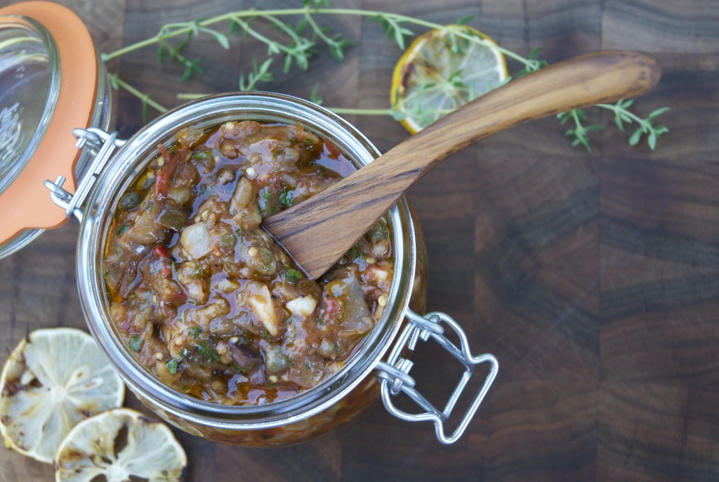 Grilled Eggplant Tapenade