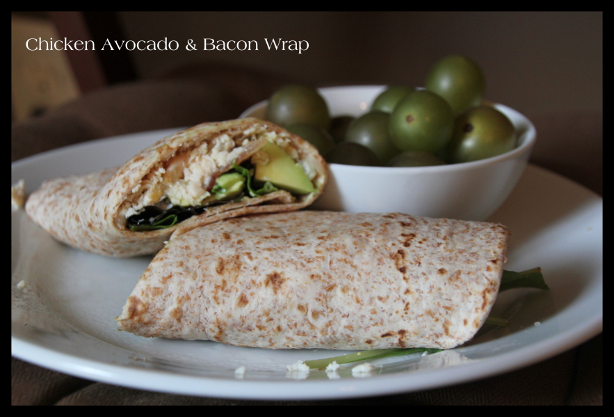 Chicken Bacon Avocado Wrap – kcreatives