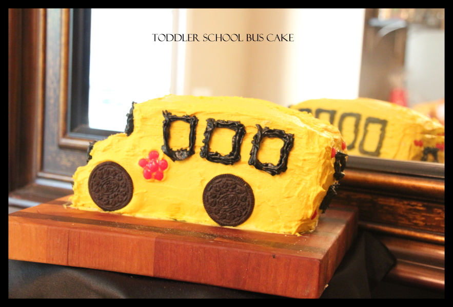 School Bus Cake