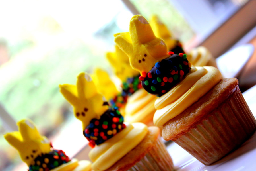 Spring Peep Cupcakes