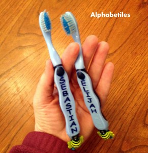 Alphabetiles Toothbrushes