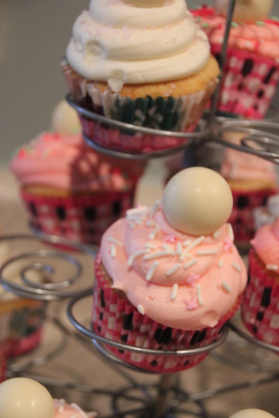 Pink Ombre Cupcakes