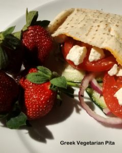Simple and cool pita perfect for summer months